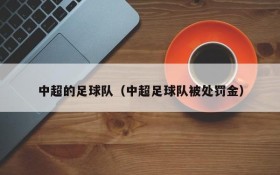 中超的足球队（中超足球队被处罚金）